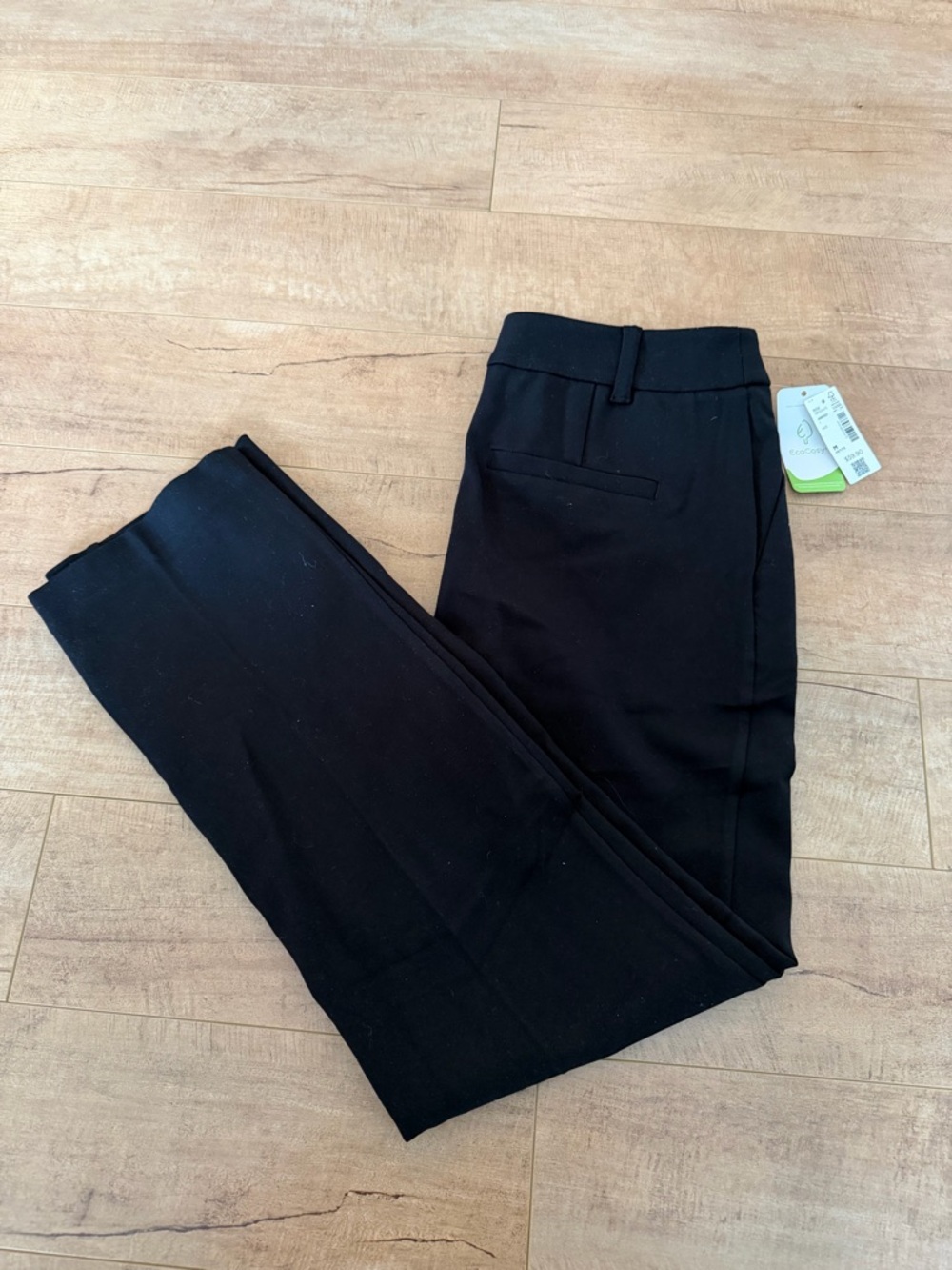 Women's Black Dress Pants - Classic Straight Fit